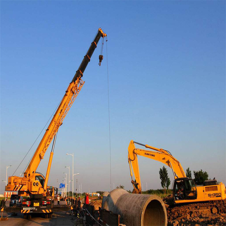 平原25吨吊车吊8吨,最远吊多少米